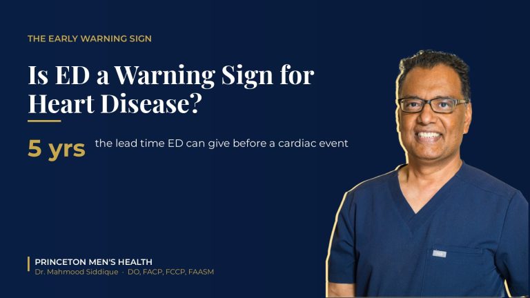Is erectile dysfunction a warning sign for heart disease?