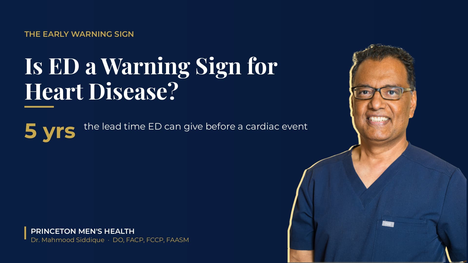 Is erectile dysfunction a warning sign for heart disease?