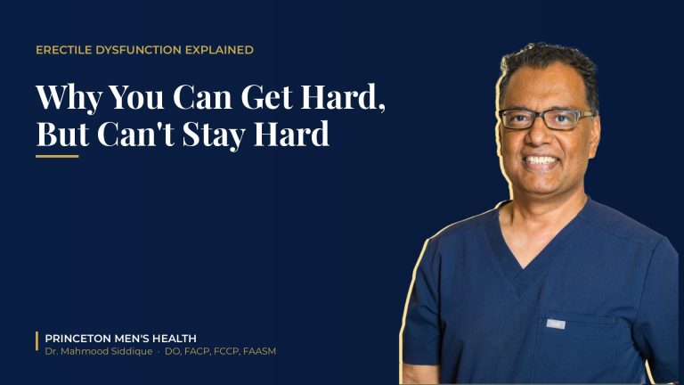 Venous leak — why men can get hard but can't stay hard